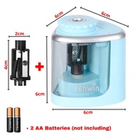 Rautan Pensil Listrik Otomatis Manual Baterai  Elektrik Portebel Pencil Sharpener  Rotary Pensil 6-8