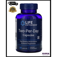 Life Extension - Multi VitaminTwo-Per-Day Capsules, 120 Capsules Similar product as Atomy Hemohim