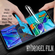C168 ANTI SCRATCH JELLY HYDROGEL TECNO SPARK 7 7NFC 7PLUS 7PRO 8 8A 8PRO 9T 10 10C 10PRO CAMON 19PRO