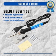 Adjustable Temperature Soldering Iron 200 - 450 C 60W/