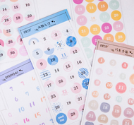 Day by Day Series Washi Sticker