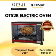 KHIND OT52R 52L Electric Oven with Rotisserie and Accessories 电烤箱 Ketuhar Elektrik Convection Fan 12