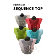 Filipiniana sequence top kids & adult