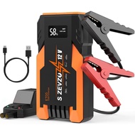 S ZEVZO ET05 Jump Starter 3000A Portable Car Jump Starter Battery Pack (7.2L Gas/ 5.5L Diesel), 51.8
