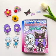 Cinamoroll House VS Kuromi - paper doll