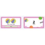 Kids A–Z Counting Flashcards 1–26 | Alphabet & Number Learning Cards | Preschool Math and Phonics