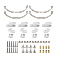 1 Set Leaf Spring Damping Suspension Accessories for 1/16 WPL B24 JJRC 4WD RC Car Upgrade Parts Silv