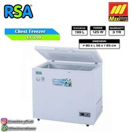 RSA CF 210 CHEST FREEZER BOX 200 L Garansi Resmi Gea