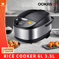 OOKAS  Rice Cooker magic com Penanak Nasi smart cooker low carbo panci rice cooker digital panci lis