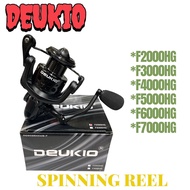 DEUKIO F2000HG-F7000HG SPINNING FISHING REEL