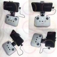 DJI Mini3Pro/ Air2s / Mavic Mini2/Mavic Air2 Remote Controller Adjustable of mobile phone holder大疆航拍機 遙控器 可摺疊調較角度手機支架 0秒安裝