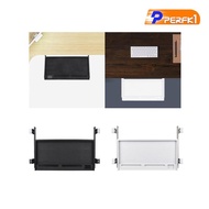 [Perfk1] Desk Drawer, Keyboard Tray, Keyboard Drawer under Desk, Extension Rails, Storage Plate, Pull Out Ta