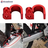 DREAMFOREST 2Pcs Motorcycle Front Brake Line Hose Clamp Holder CNC For Honda CRF250L CRF250M 2012 20