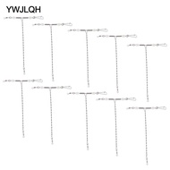 [YWJLQH] Fishing Swivels T Type Swivels Snap Stainless Steel Luminous Fishing Tackle
