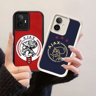 HK-3 ajax Amsterdam Shockproof Casing for Black and White Silicone OPPO Realme Reno Narzo 13F C67 F2