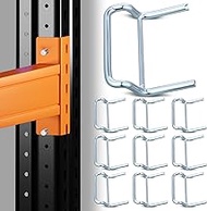 MorningRo 10 Pack Old Style Pallet Rack Clip Universal Pallet Racking Beam Locking Horseshoe Safety 
