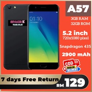 NEW ARRIVAL 2025 OPPO A57 4GB+64GB Condition 9/10 like new Fingerprint Conditon Tiptop