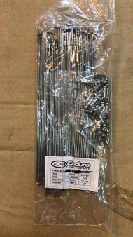 BMX Stainless Steel Spokes 14G x 183mm (Chrome 72 Pcs)