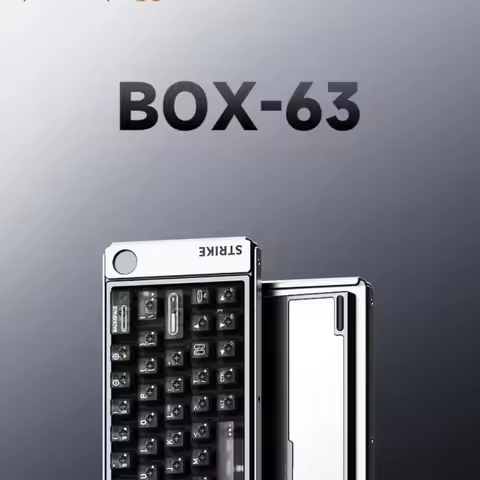 AULA BOX63 Wired Magnetics Keyboard Aluminium Alloy Single-Mode Wired RGB 8K 8K Low Latency Customiz