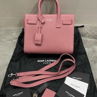 saint Laurent YSL sac de bag 風琴包 嫩粉色