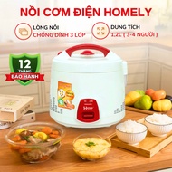 Homely HL-007 rice cooker, 500W capacity, 1.2L capacity, super energy saving -