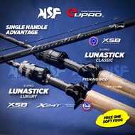 [MSF] Eupro Lunastick Classic Luxury Rod | Joran Pancing Mancing Fuji Ring Single Hand Fishing BC