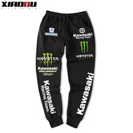 Kawasaki Motorcycle Men's and Women's Heavy Motorcycle Riding Baggy Sports Car modification enthusia