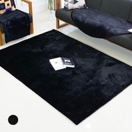BYDECO 簡約現代地毯 150 x 200 cm 黑色