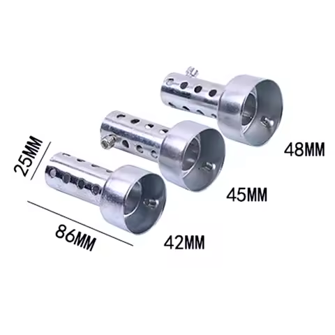 Universal Motorcycle 35mm 42mm 45mm 48mm DB Killer Exhaust Can Muffler Insert Baffle DB Killer Silen