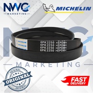 6PK2250 MICHELIN Fan Belt Nissan X-Trail 2.5, Murano, Mercedes-Benz W124 230E, Jeep Cherokee 2.5