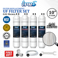iPRO Water Filter Cartridge Replacement Filter Set - U-Type - Antibacterial / Alkaline / Ultrafiltra