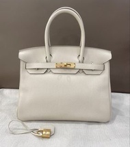 Hermes Birkin 30 Craie 奶昔白