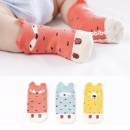 ((0-2 Years Old, 2-4 Old) Animal Style Cartoon Baby Cute Children's Socks Warm Sailing Weather Rainy