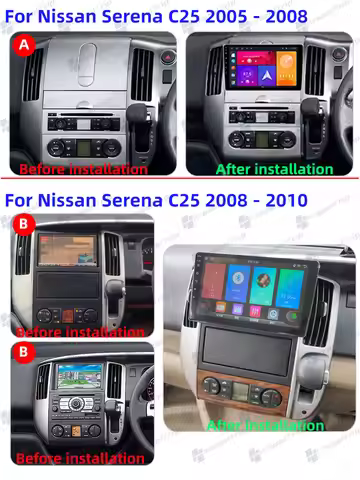 FYT 7862 Android Auto Multimedia Video Player Car Radio for Nissan Highway Star Serena C25 2005-2010