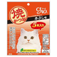 INABA CIAO 啾嚕 宗田鰹燒魚柳條 YK-52 5條  原味高湯  1袋