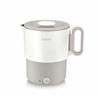 KINYO雙電壓旅行3 in 1 奶茶色米色小圓鍋 (TRFP-051)