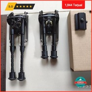 ♕☾✐Harris Bipod 25 Cm. Plus Adapter Rail