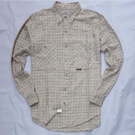 Kemeja Flanel Lengan Panjang GEORGE THOMAS HAWKINS Second Original Ukuran M - FLPGEO001M