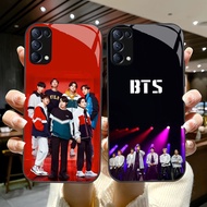 YS-29 BTS ARMY HD Glass Casing for OPPO Reno 6Z 6 5 4 3 A91 F15