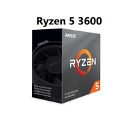 Cpu Red Team AMD Ryzen 5 3600 6-Seater 12-Tread Base 3.6GHz 4.2GHz Pen With Wraith Stealth Dissipati