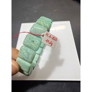 (K)(15,4-15,5mm)Amazonite bracelet in palette size 15,4-15,5mm