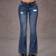 Women's Y2K Baddie Casual Stretch Flare Jeans