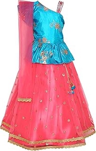 Girls Indian Ethnic Wear Lehenga Choli for Kids