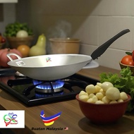 Kuali Tangkai Aluminium / Kuali Goreng / Kuali Aluminium / Aluminium Handle Wok / Frying Pan / Cast 