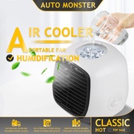 Air Cooler Portable Aircond Cooling Fan Table USB Fans With Ice Compartment For Home Carfan air purifier dehumidifier ai