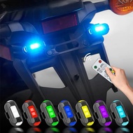 Motorcycle Light Drone Strobe Light  LED Motorcycle Warning Lights USB LED Anti-Collision Bike Aircr