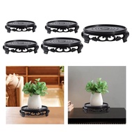 [Kesoto1] Round Flower Pot Display Stand, Holder, Plant Stool, Flower Pot Base for Living Room