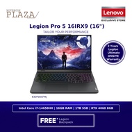 Lenovo Legion Pro 5 16IRX9 83DF00CFMJ 16" WQXGA 240hz Laptop ( i7-14650HX, 16GB, 1TB SSD, RTX4060 8GB, W11 )