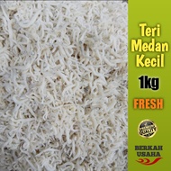 Medan Anchovy Salted Fish Small SIZE FRESH 1kg Wholesale Madan Original Super