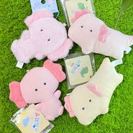 RARE Axolotl pink fur and regular keychain bag charm